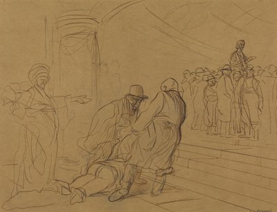 De Overspelige Vrouw door Jean Louis Forain