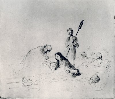 De communie van de patiënten, 1925 door Jean Louis Forain