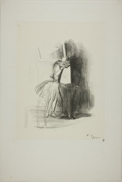 De Toestemming door Jean Louis Forain