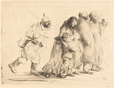 De Notabelen (grote plaat) door Jean Louis Forain