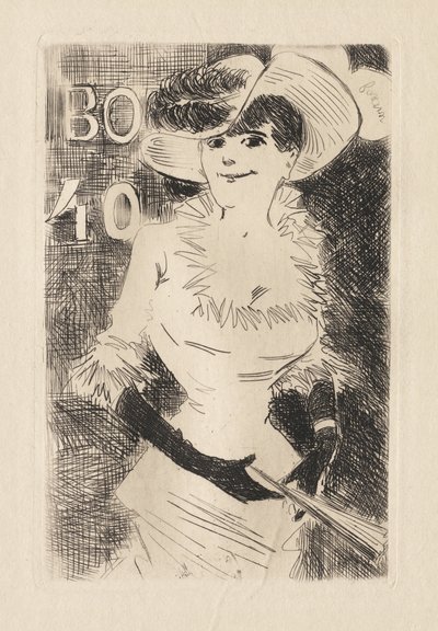 De Wandelaar door Jean Louis Forain