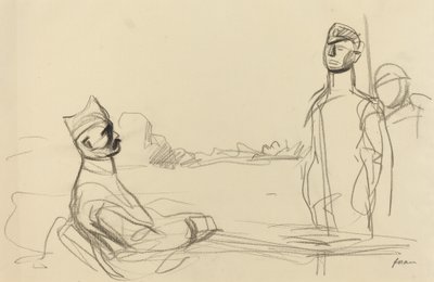 Naar Gerechtigheid, ca. 1914-1919 door Jean Louis Forain