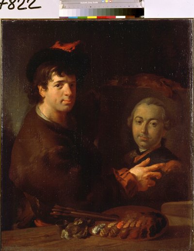Zelfportret door Jean Louis de Velly