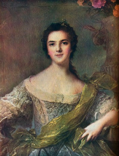 Madame Victoire, 1748 door Jean Marc Nattier