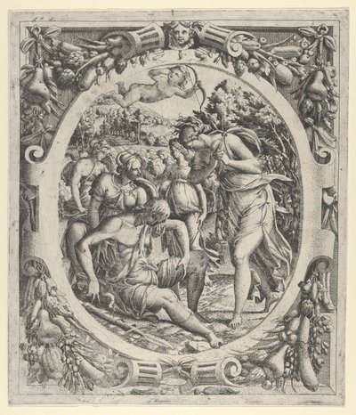 De Dood van Adonis, 1535-55 door Jean Mignon