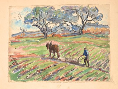 De vlakte van Bormes, Var door Jean Misceslas Peske