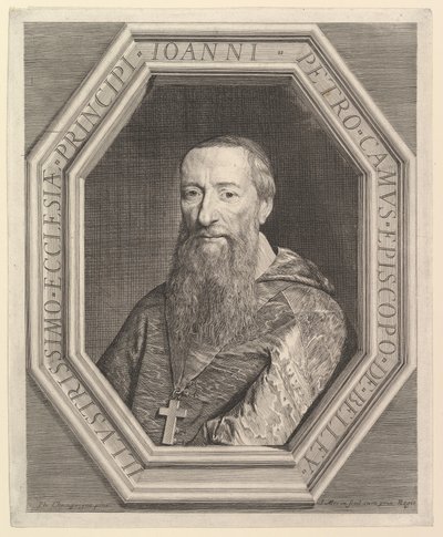 Jean-Pierre Camus, bisschop van Belley door Jean Morin