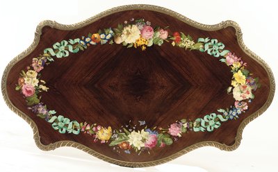 Napoleon III midden tafel, ca. 1856 door Jean Pierre Alexandre Tahan