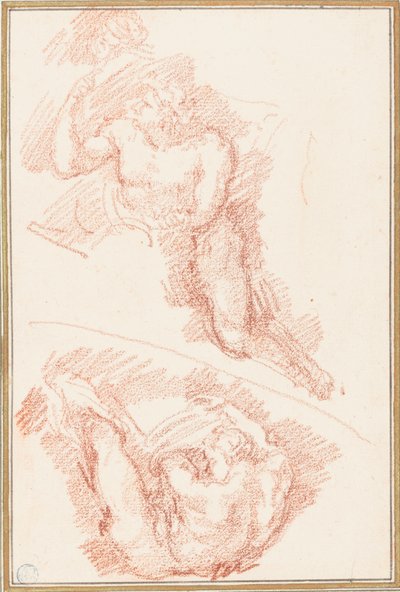 Figuren uit Laatste Oordeel door Jean Robert Ango