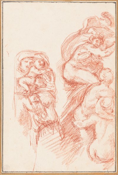 Figuren van het Plafond van de Sixtijnse Kapel door Jean Robert Ango