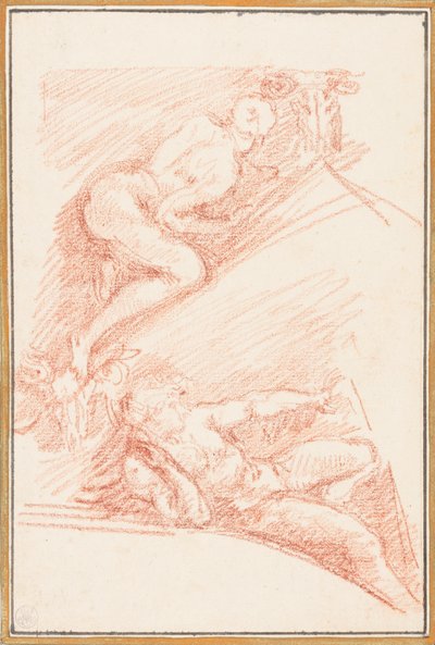 Figuren van het Plafond van de Sixtijnse Kapel door Jean Robert Ango