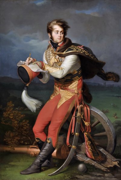 Baron Louis-François Lejeune 1775-1848 door Jean Urbain Guerin