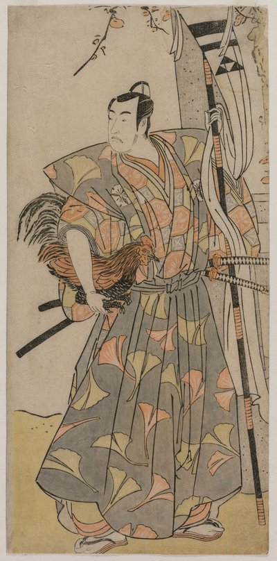 Acteur Matsumoto Kōshirō IV door Jean Victor Bertin