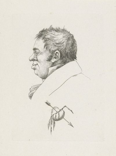 Portret van Jantje de Wit door Jean Zacherie Mazel