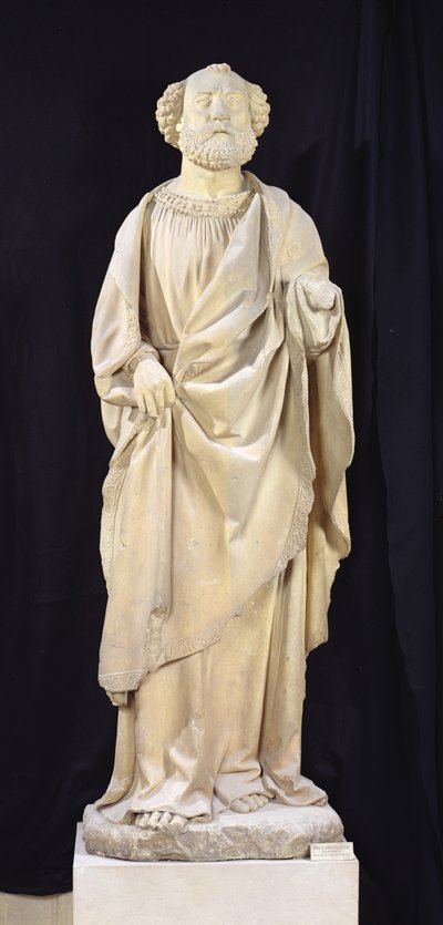 St. Petrus, van het Kasteel van de Hertogen van Bourbon, Chantelle, ca. 1500-03 door Jean fl.c.1465 c.1516 Guilhomet
