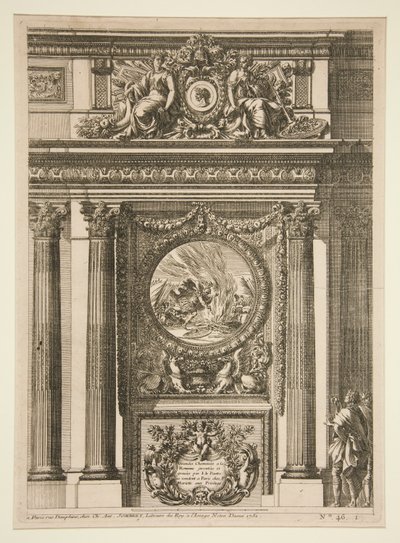 Grote Schoorstenen in Romeinse Stijl door Jean le Pautre