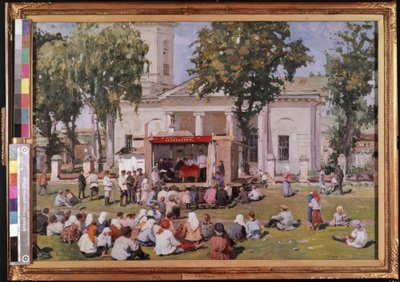 Dag van samenwerking in het dorp door Jefim Michailowitsch Tschepzow