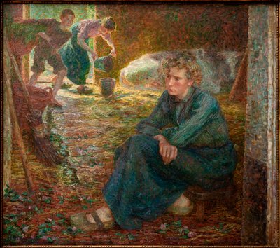 De veestal door Jenny Montigny
