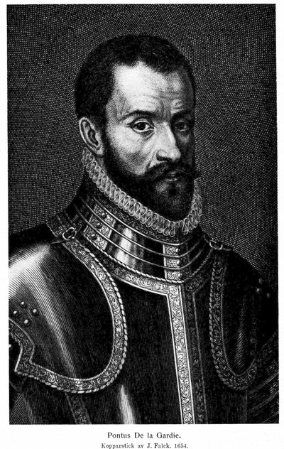 Pontus De la Gardie 1520-1585, 1654 door Jeremias Falck
