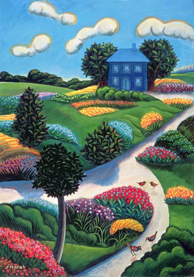 Vogelparadijs door Jerzy Marek