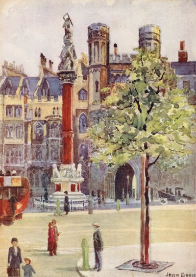 Broadway, Westminster door Jessie Currie
