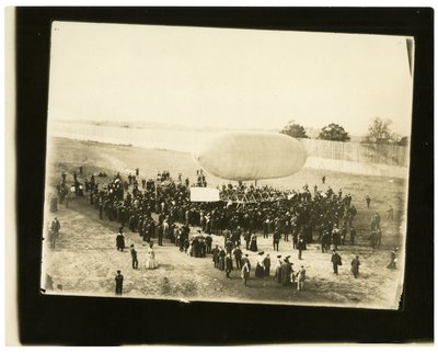 Luchtschip "California Arrow" door Jessie Tarbox Beals