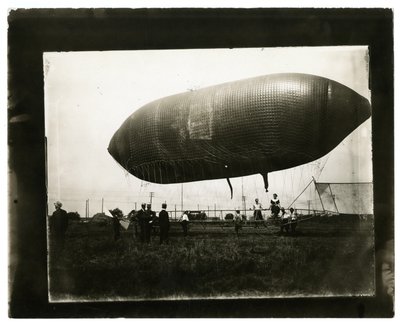 Luchtschip "California Arrow" door Jessie Tarbox Beals