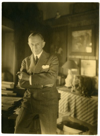 John McCutcheon, cartoonist uit Chicago, c.1905-40 door Jessie Tarbox Beals