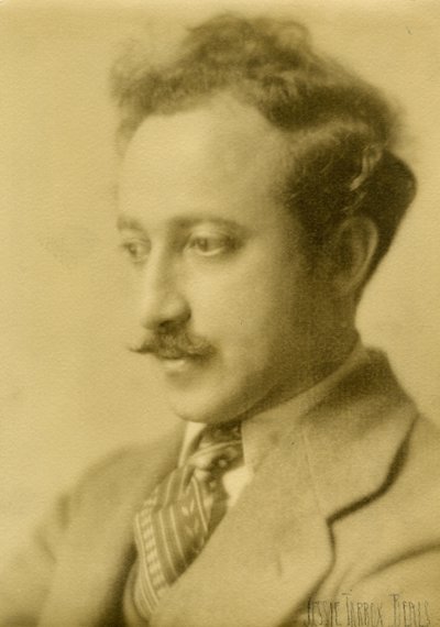 Joseph Auslander, dichter, c.1925-27 door Jessie Tarbox Beals