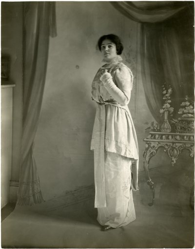 Orchidee moiré, Maurice, ca. 1905-18 door Jessie Tarbox Beals