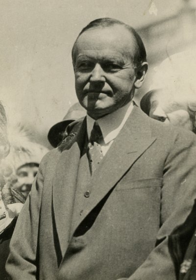 Pres Coolidge, 1924 door Jessie Tarbox Beals