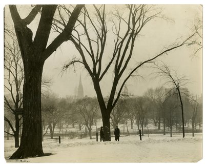 The Common, Boston, VS, ca. 1902-10 door Jessie Tarbox Beals