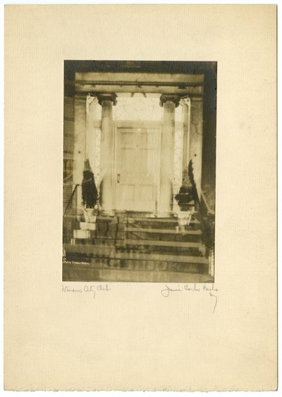 Vrouwenstad Club, Boston, Mass, USA, ca. 1902-10 door Jessie Tarbox Beals