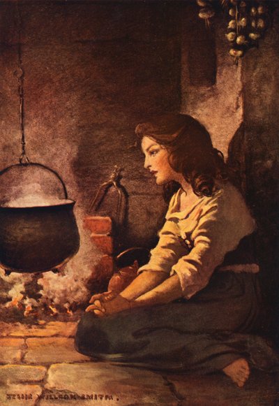 Assepoester door Jessie Willcox Smith