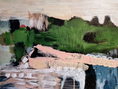 Rustig abstract landschap door Joackim Schou Dahle
