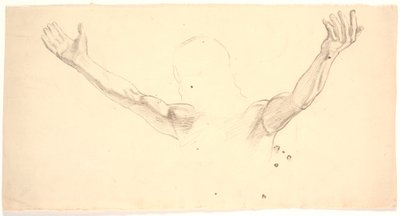 Detailstudie van Christus