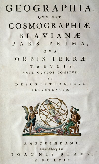 Atlas Maior, sive cosmografphiae Blaviana, atlas door Joan Blaeu