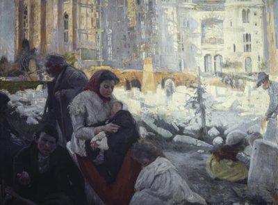 De kathedraal van de armen door Joaquim Mir i Trinxet