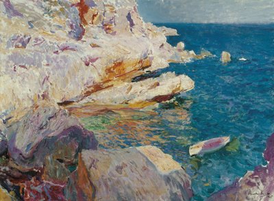 Rots bij Jávea door Joaquín Sorolla