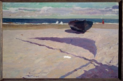 De schaduw van de boot door Joaquín Sorolla