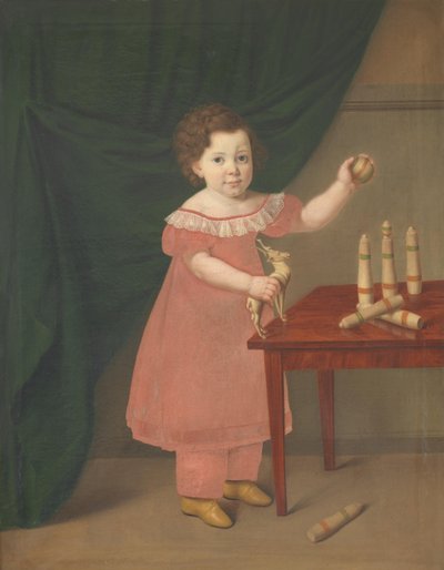 Barneportraet door Johan Anton Bech