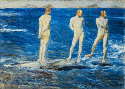 Zout, wind en zee, 1906, 1909 door Johan Axel Gustav Acke