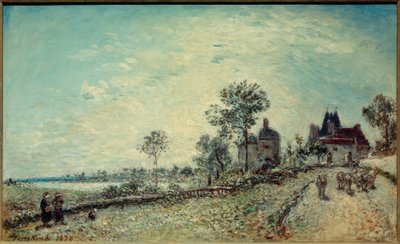 Kasteel van Meheing door Johan Barthold Jongkind