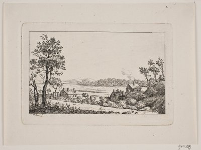 Landschap door Johan Bülow