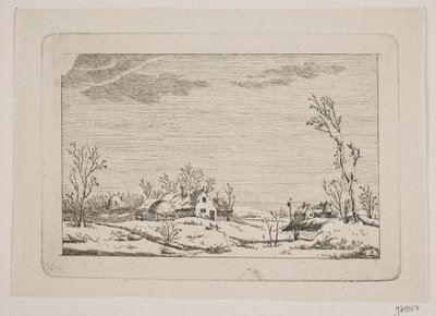 Winterlandschap door Johan Bülow