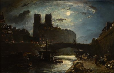 Notre-Dame de Paris door Johan Jongkind