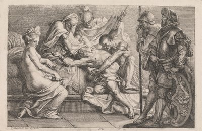 Simson Overwonnen door de Filistijnen door Johan Joseph Zoffany