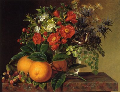 Stilleven door Johan Laurents Jensen