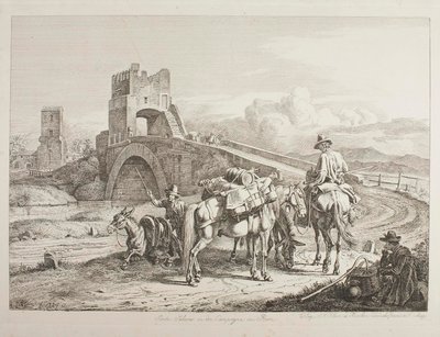 Zonder titel door Johann Adam Klein