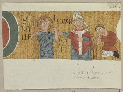 Aus: Sammlung von Umrissen und Durchzeichnungen, Band 1, Blatt 100 door Johann Anton Ramboux